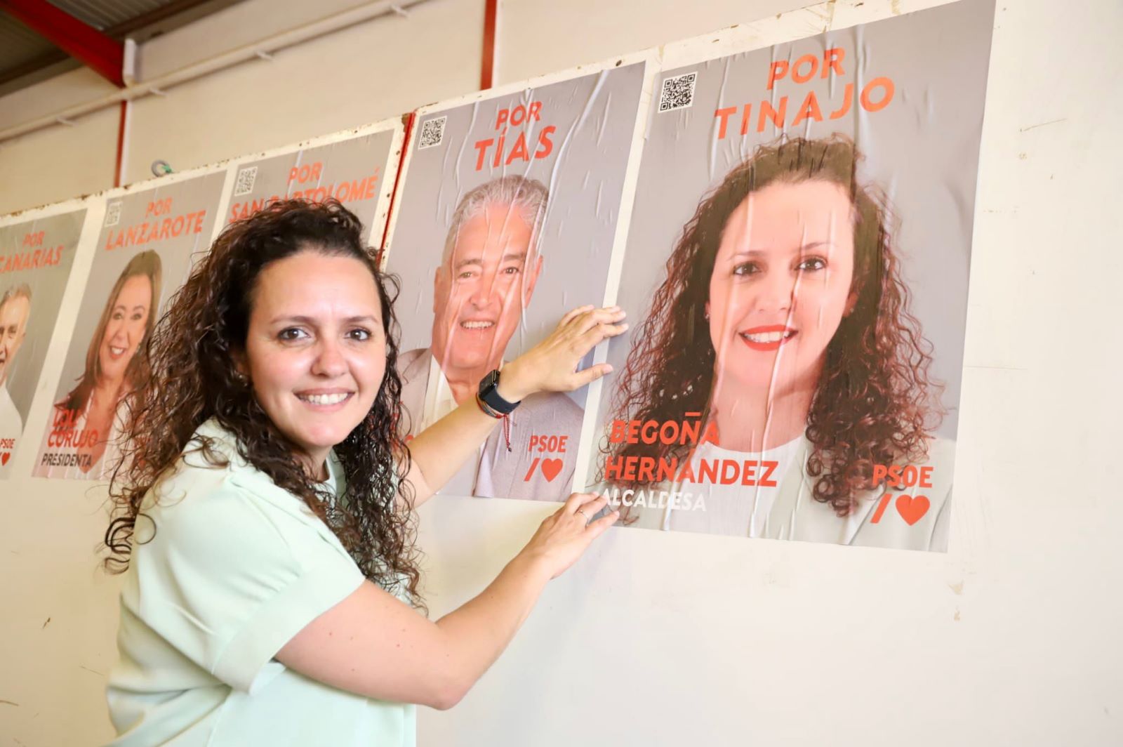 Begoña Hernández, PSOE Tinajo