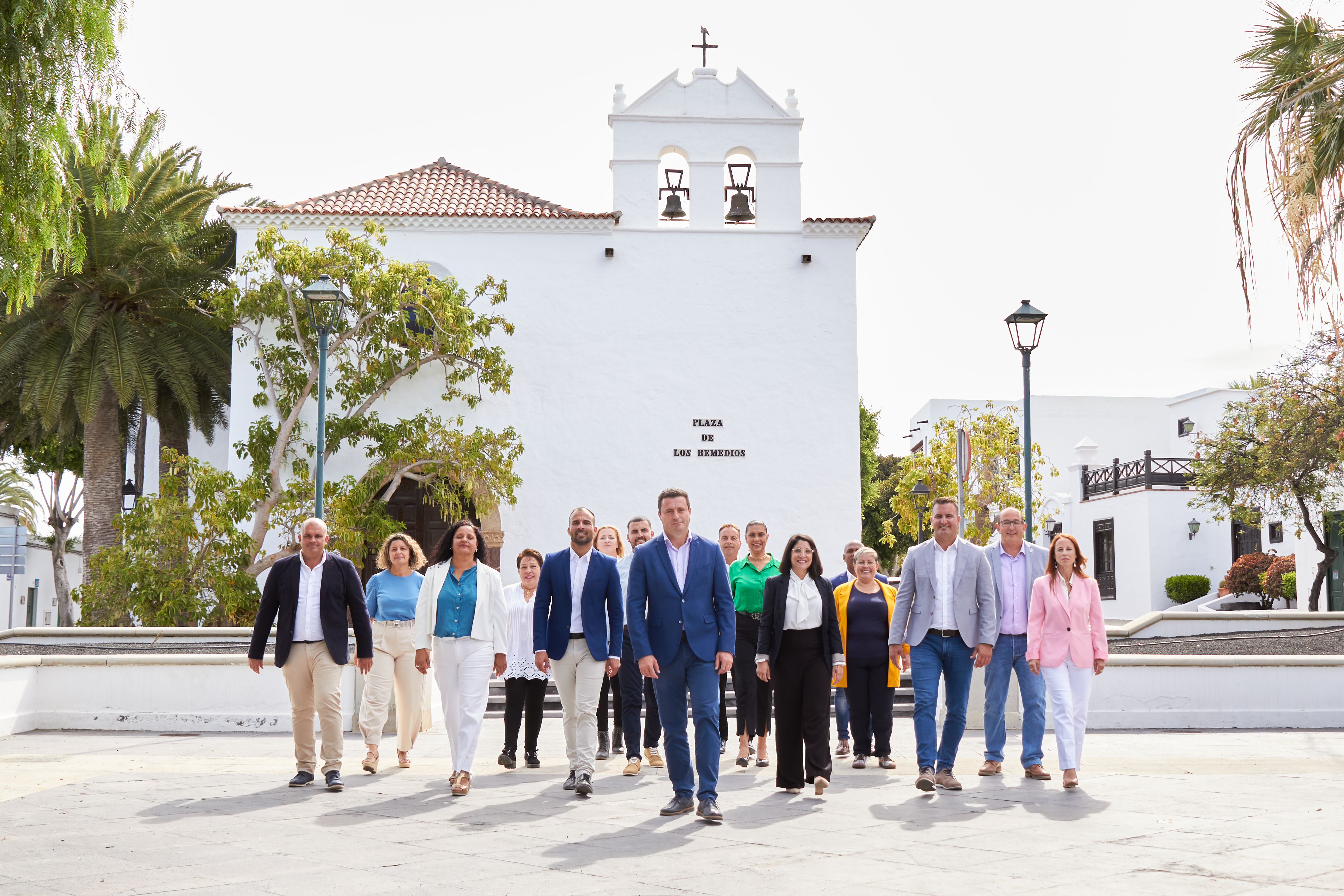 UPY en la plaza de Los Remedios