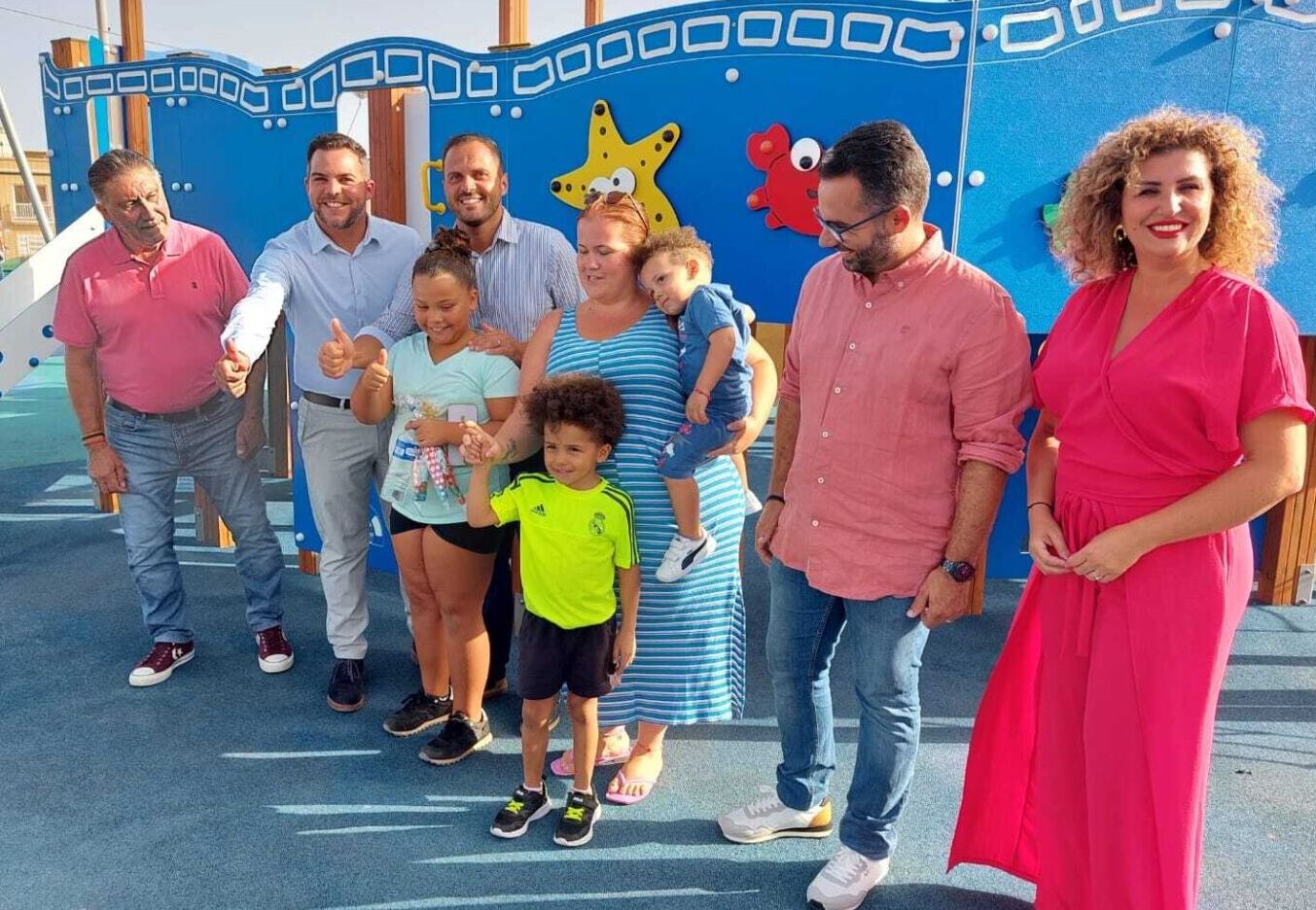 Nuevo parque infantil de Argana