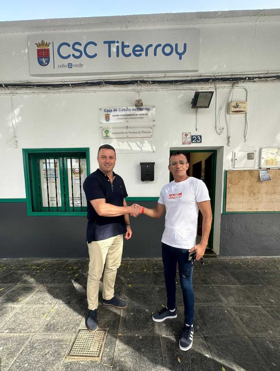 Óscar Noda e Ismael Montero.