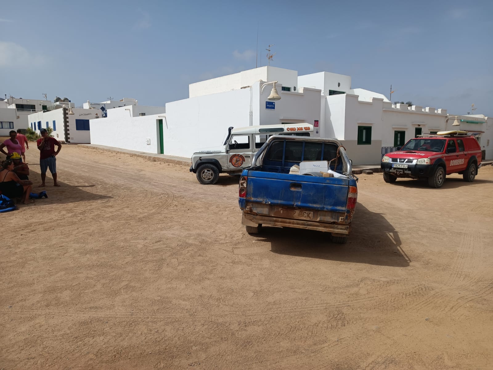 Accidente de tráfico en La Graciosa. 1