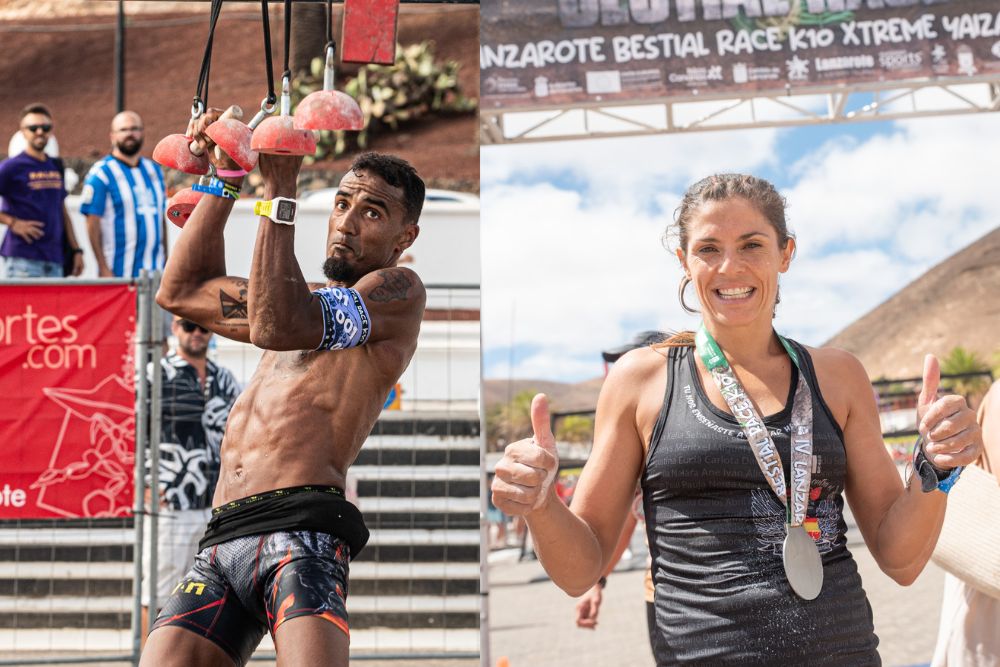 Ganadores de la Lanzarote Bestial Race K10 Xtreme Yaiza 2023