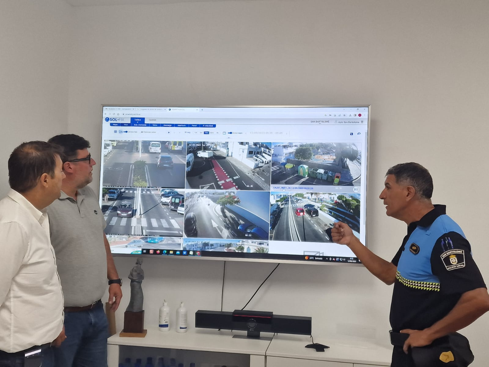 Cámaras de Seguridad en Playa Honda.