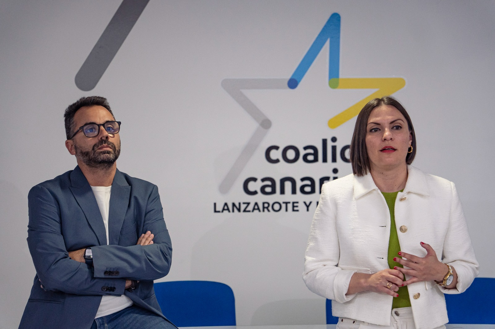Migdalia Machín y Echedey Eugenio.