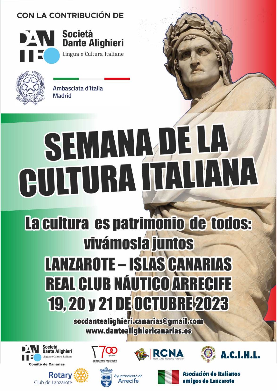 Cartel anunciador.