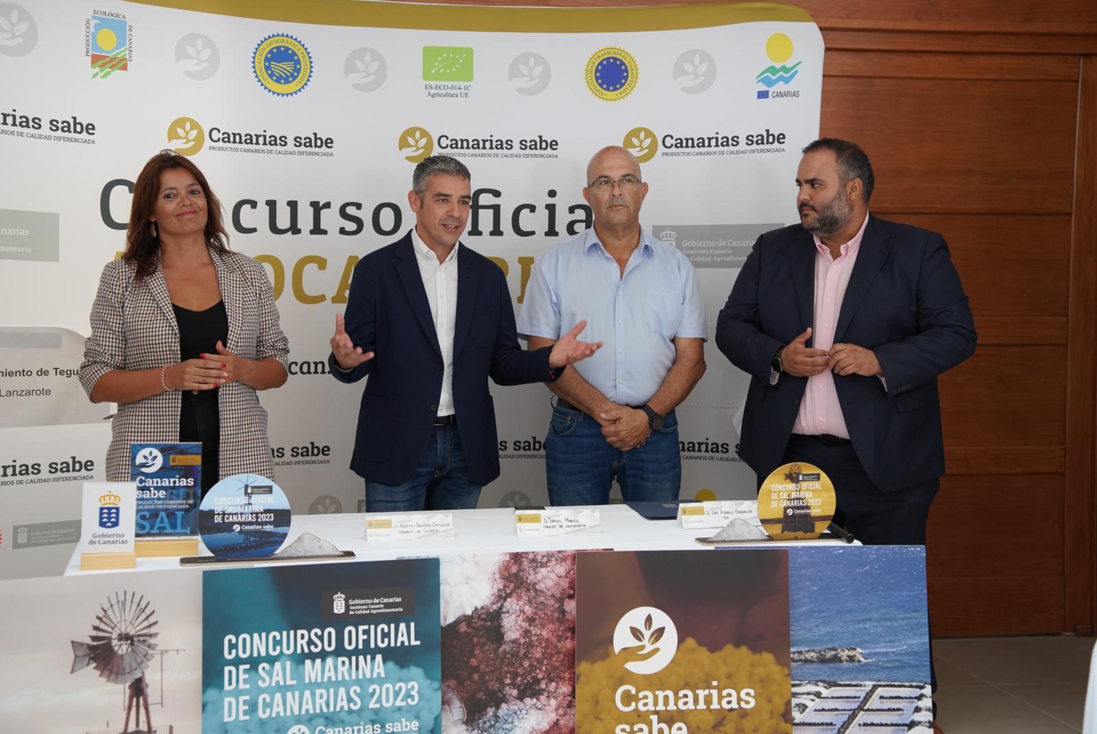 Concurso de sal marina. Presentación.