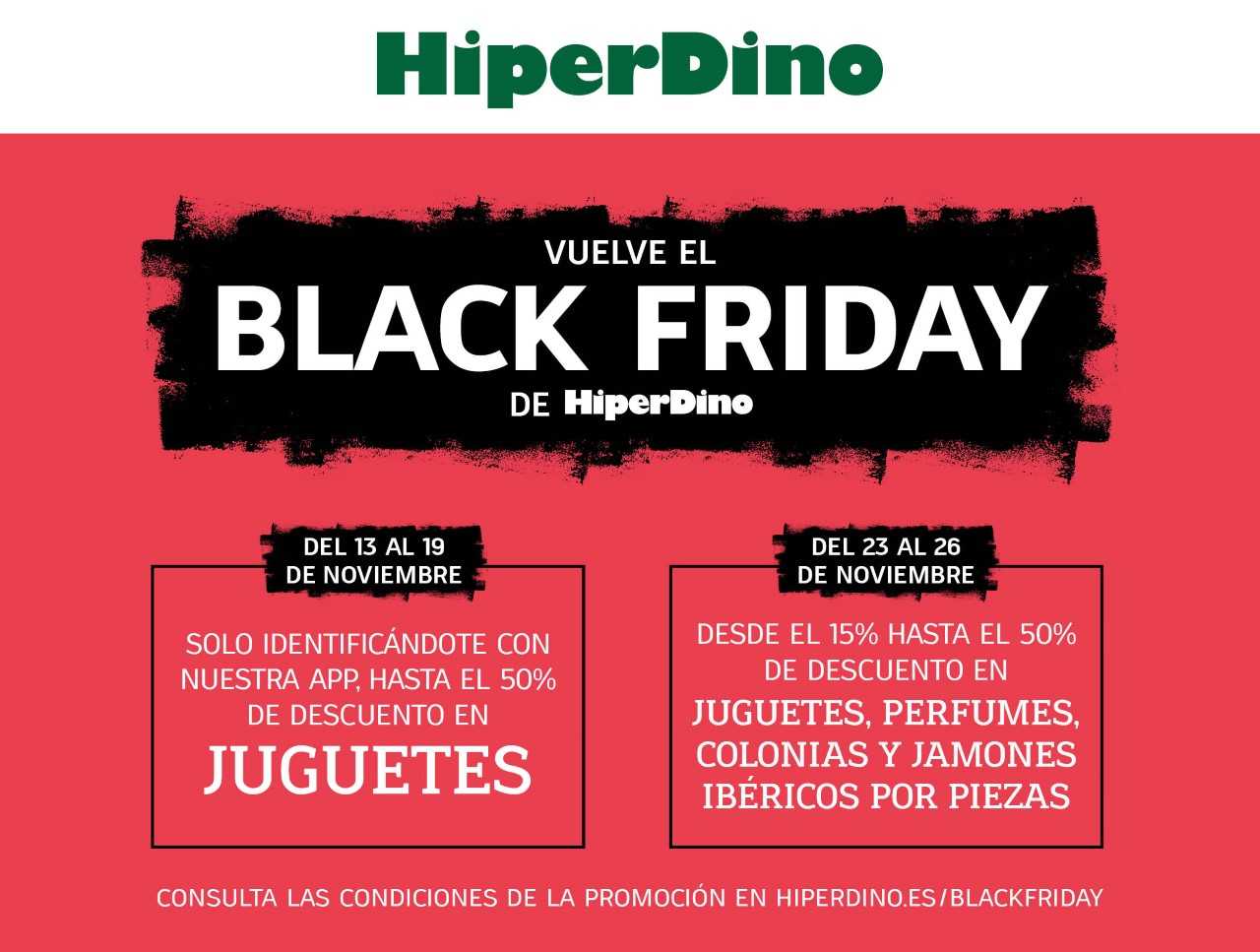 Comienza el Black Friday de HiperDino con juguetes al 50% de descuento