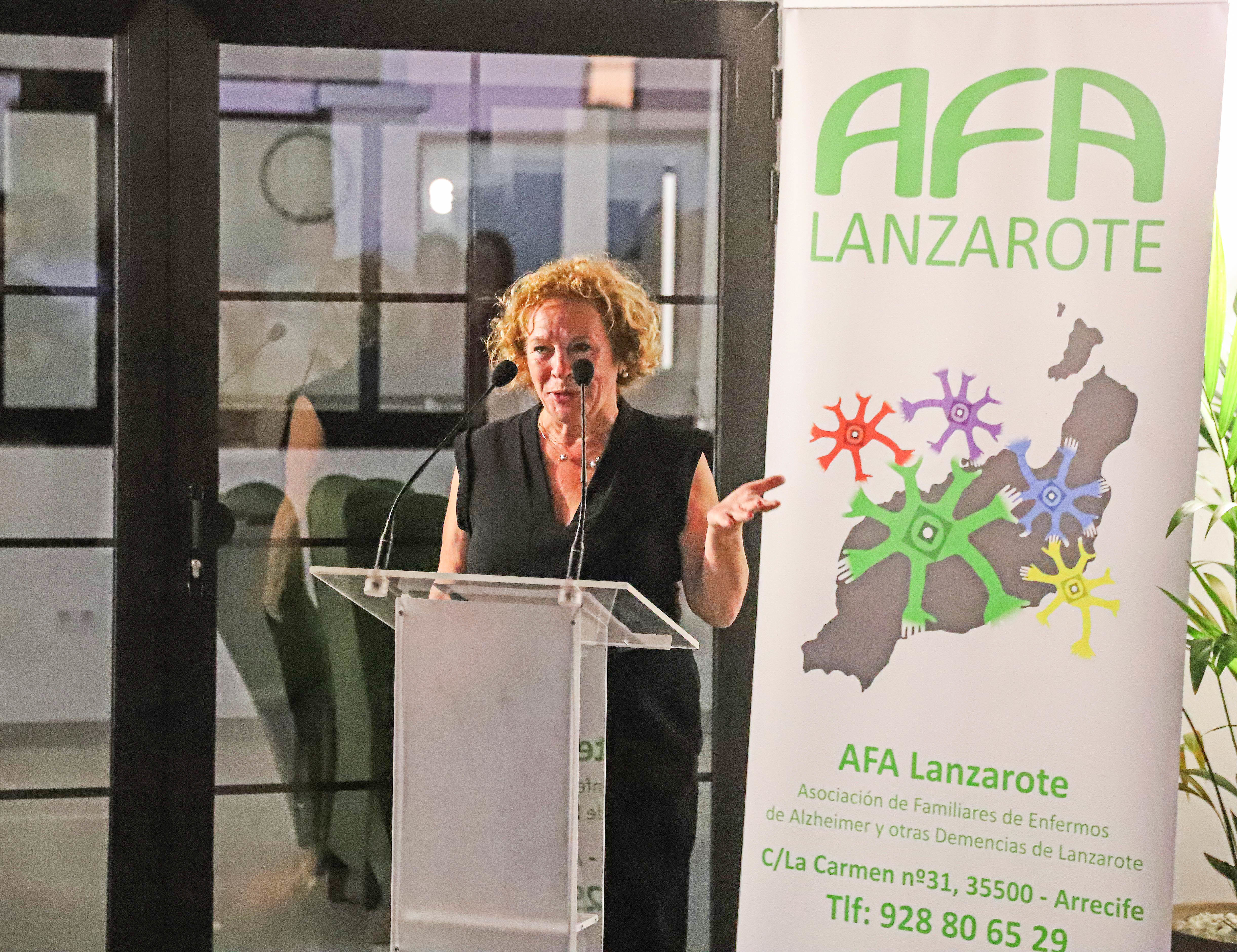 Tina García, presidenta de AFA.