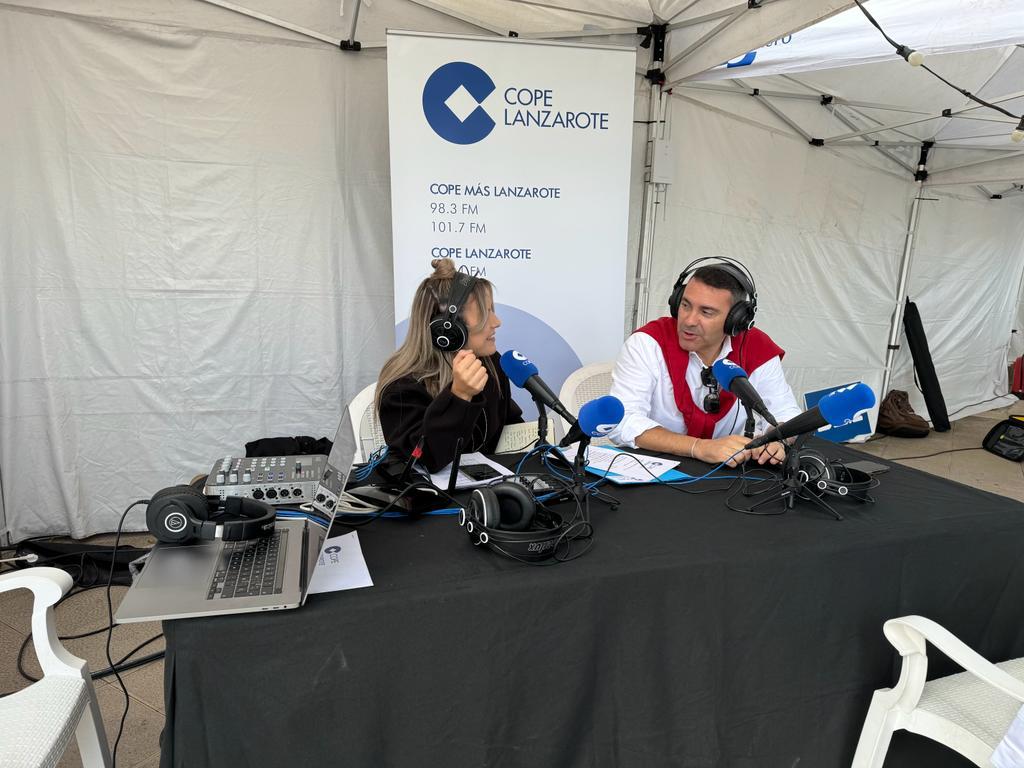 Oswaldo Betancort en COPE Lanzarote.