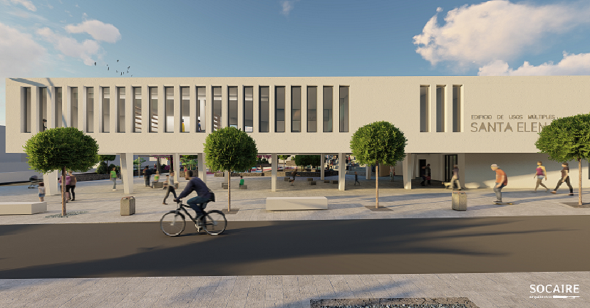 Proyecto de remodelación de la Plaza Santa Elena.