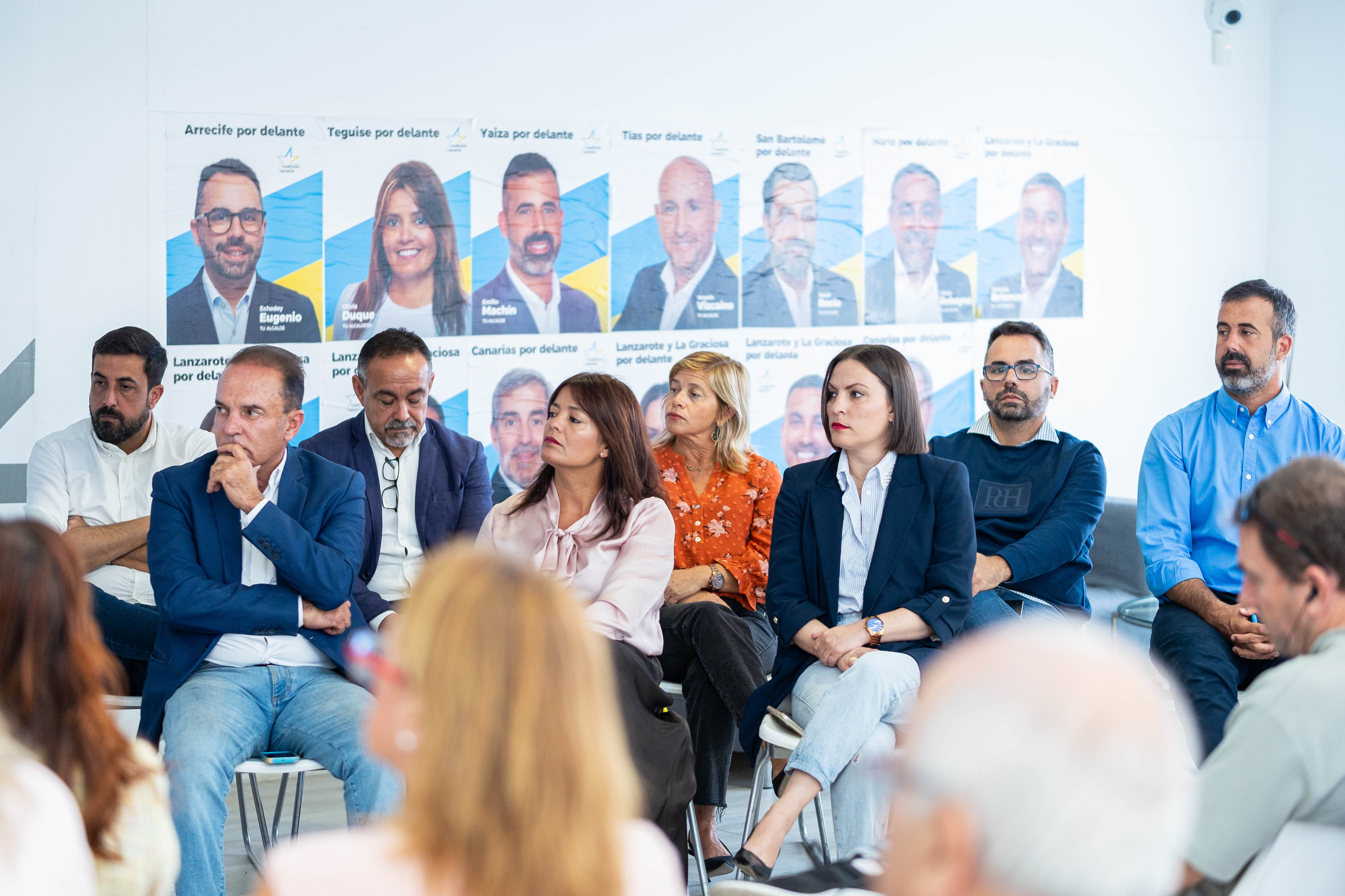 Rueda de prensa de Coalición Canaria.