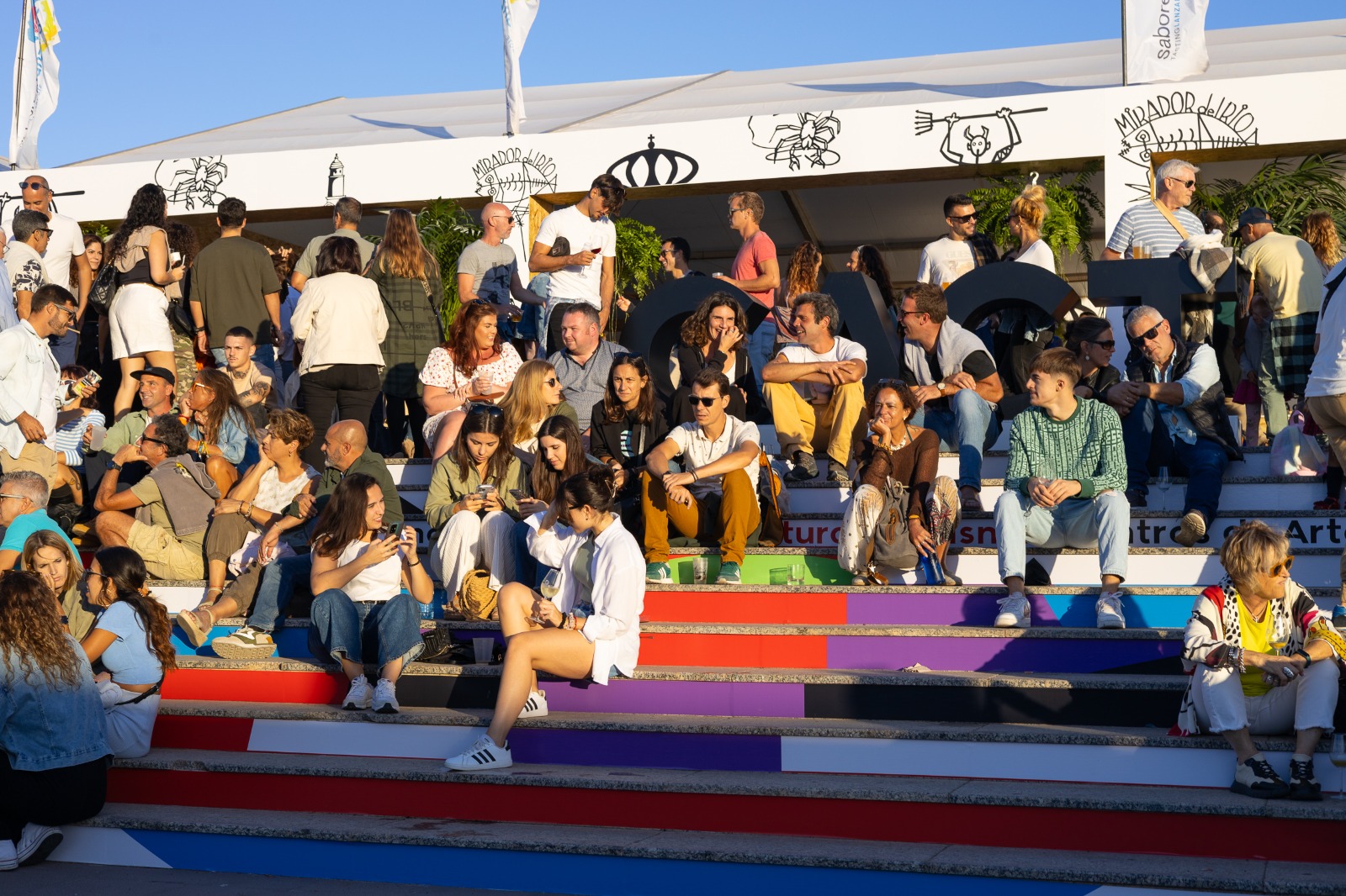 Stand de los Centros de Arte, Cultura y Turismo.
