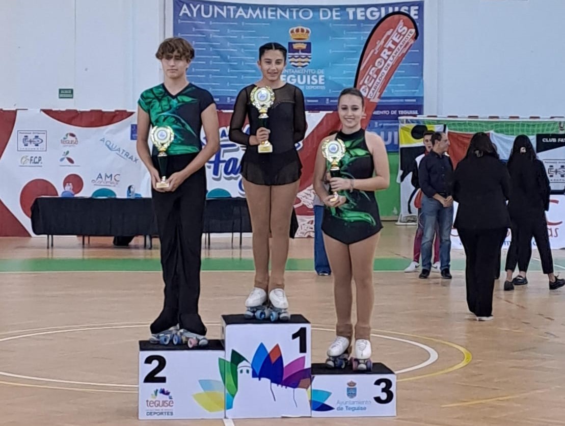 I Copa Federación Canaria de Patinaje Artístico.