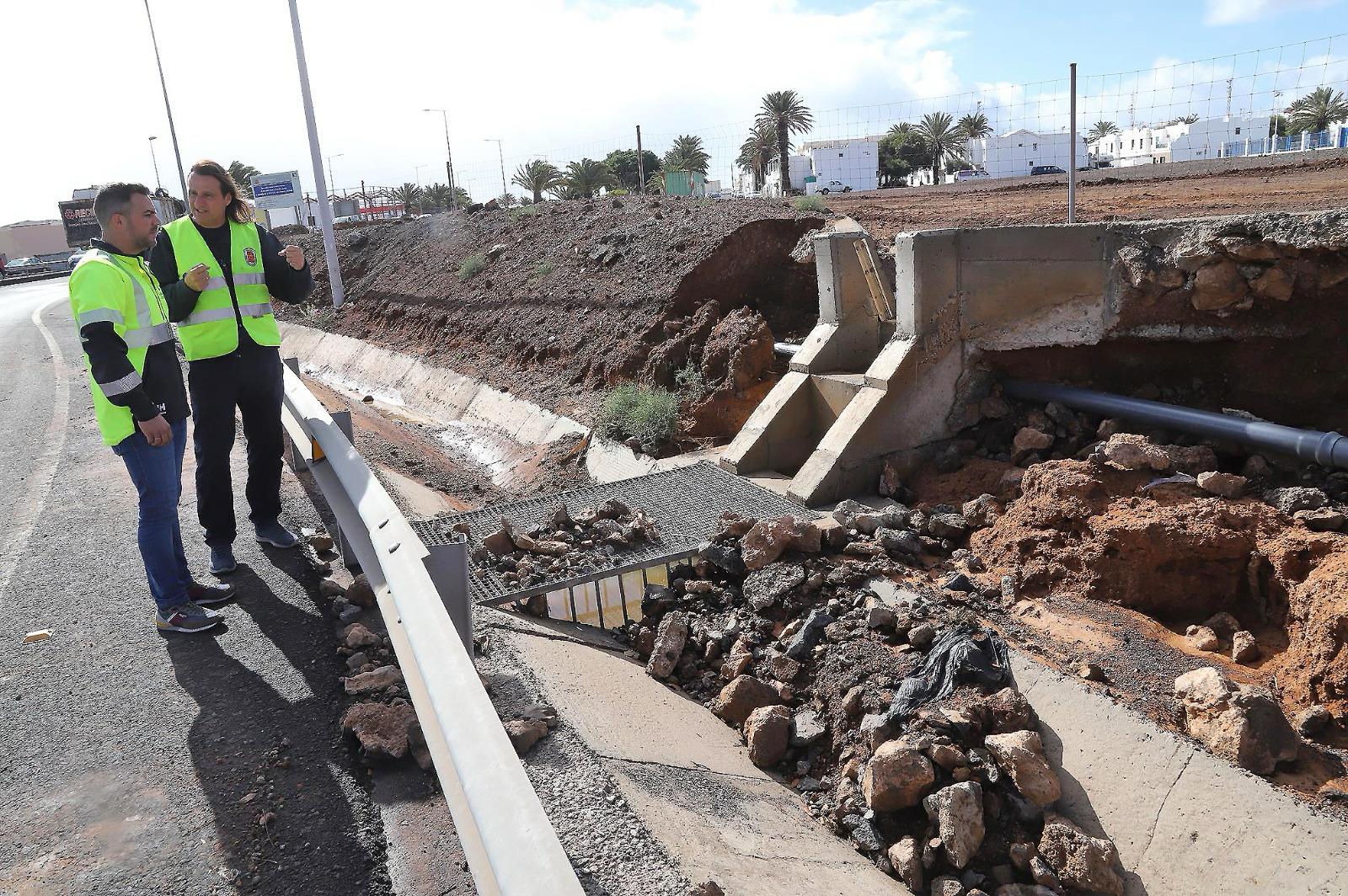 Reparación de vías insulares