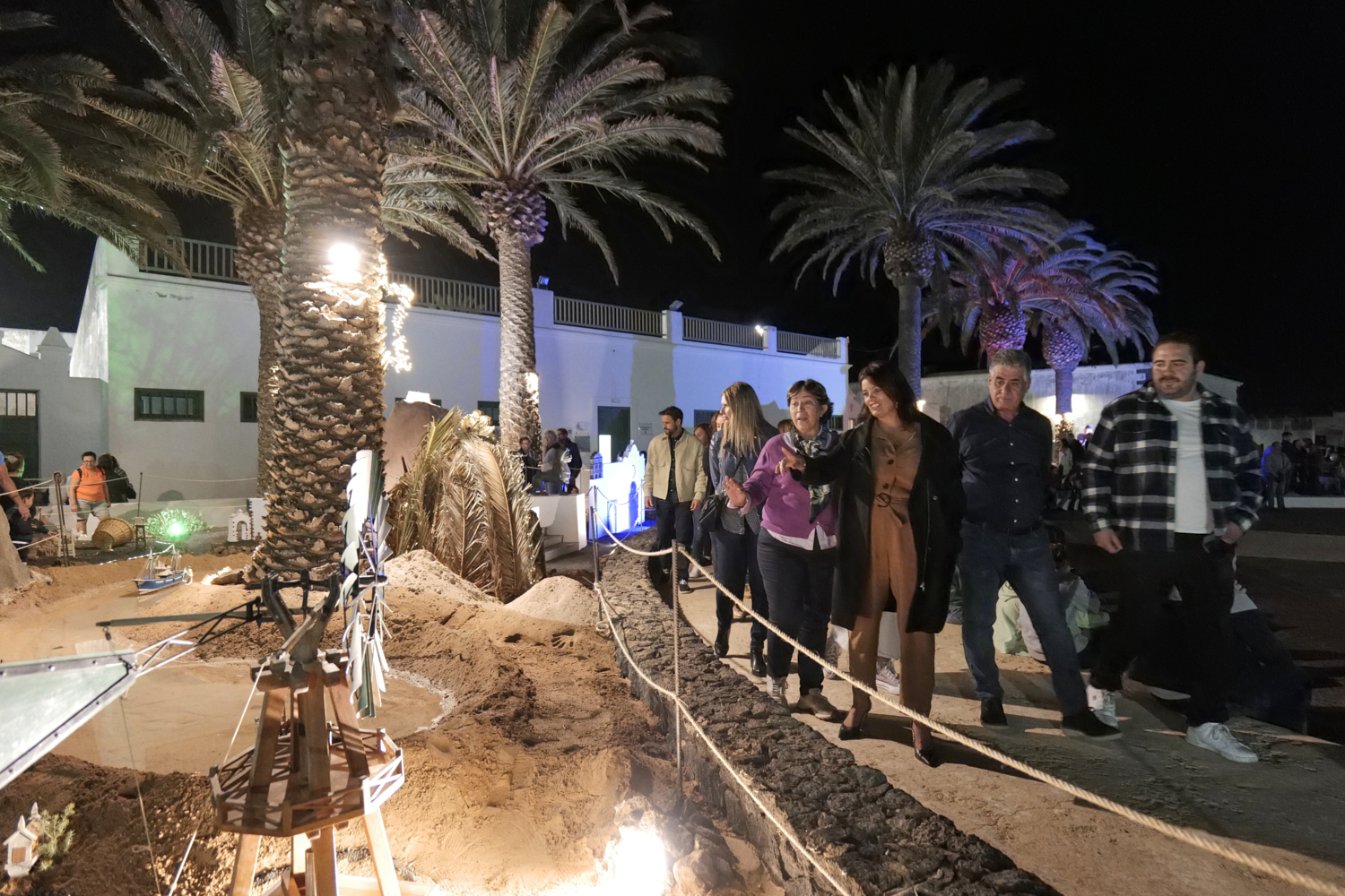 Inauguración Belén de Teguise.
