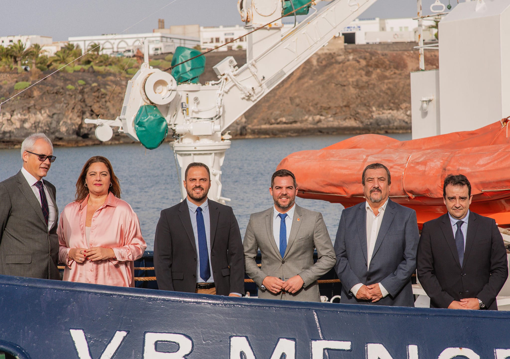 'VB Mencey', nuevo remolcador con base en el Puerto de Arrecife.