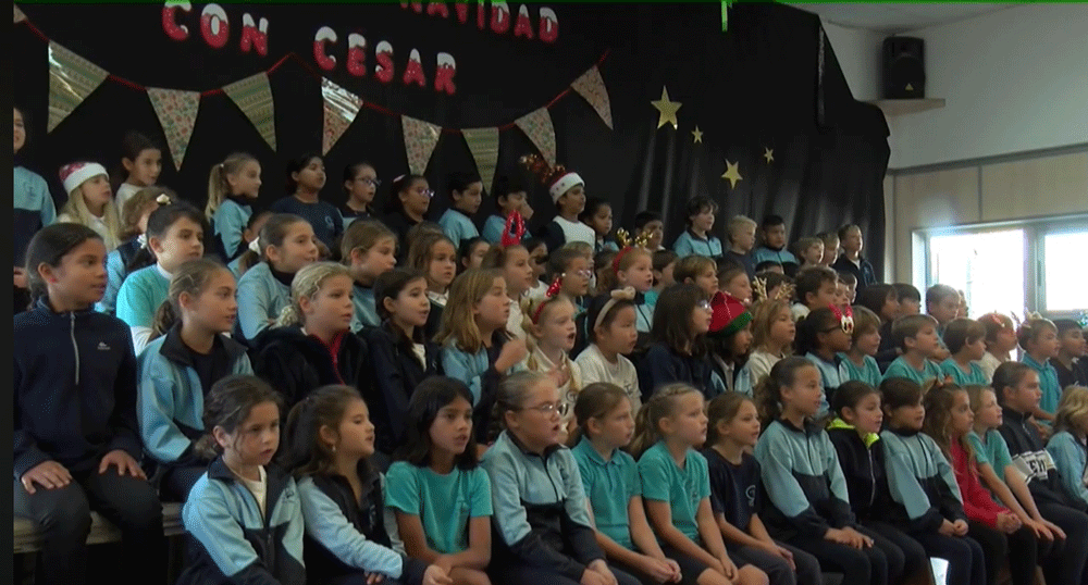 Alumnos del CEIP Costa Teguise