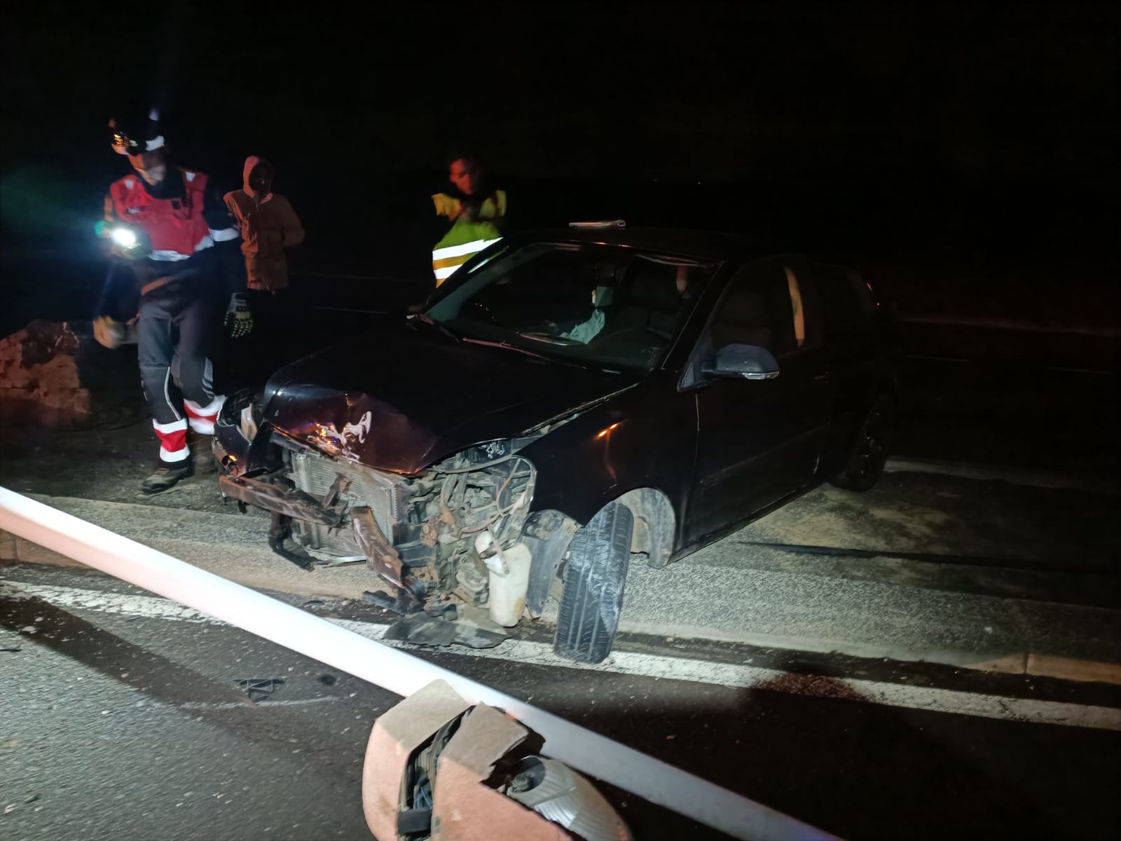 Vehículo accidentado. 2