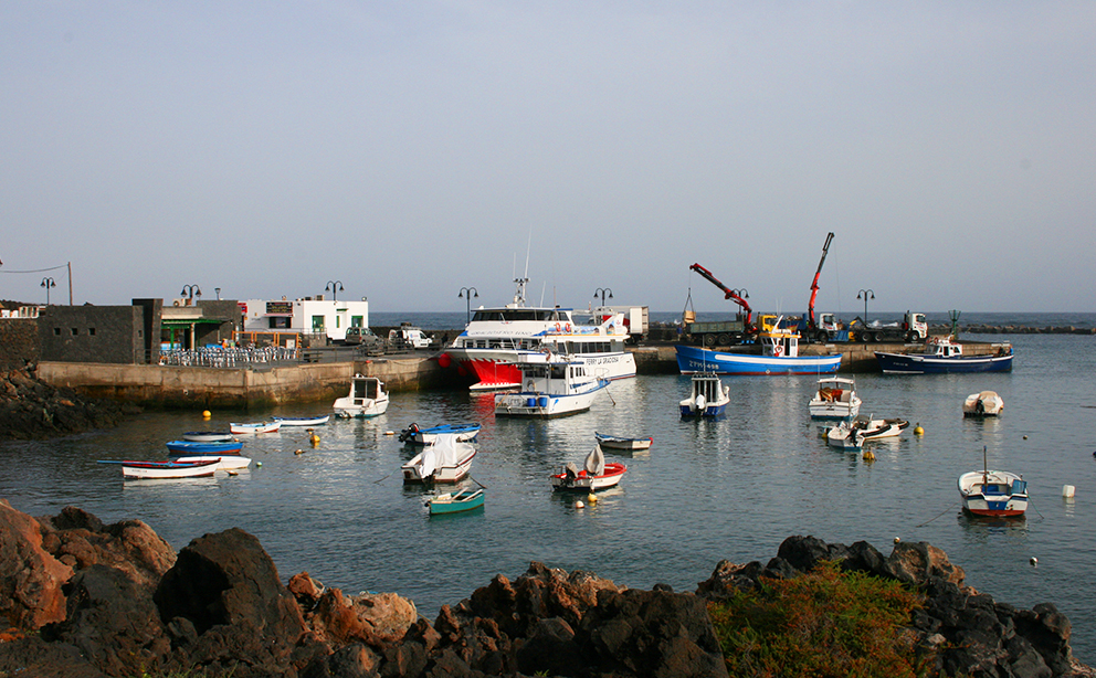 Puerto de Órzola. Foto Puertos Canarios.
