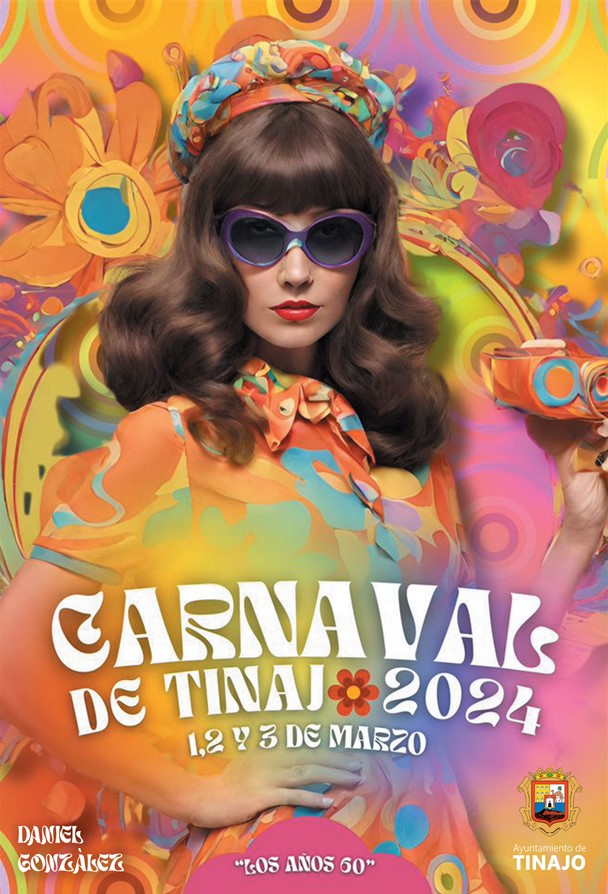 Cartel Carnaval Tinajo 2024.