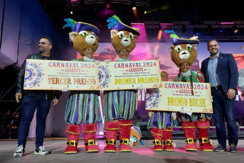 Final del concurso de murgas infantiles