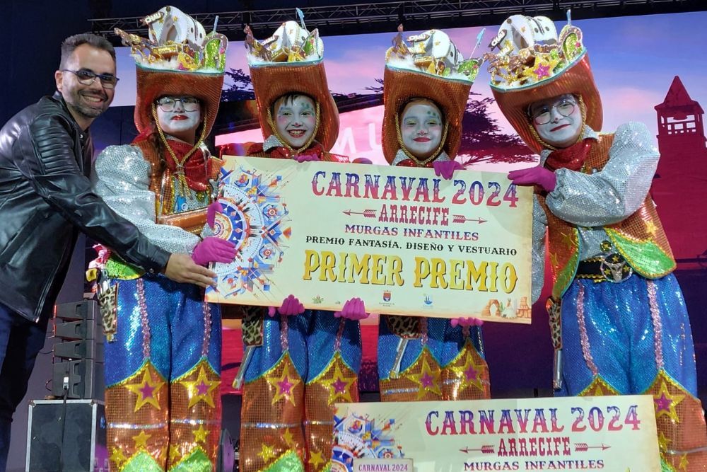 Final del concurso de murgas infantiles