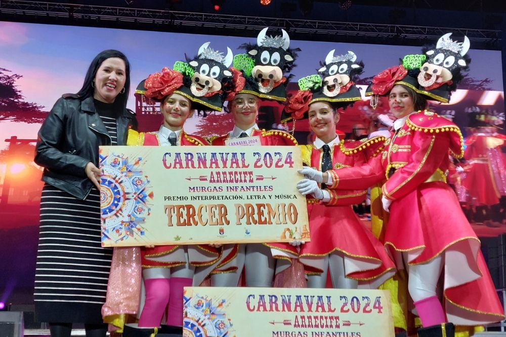 Final del concurso de murgas infantiles