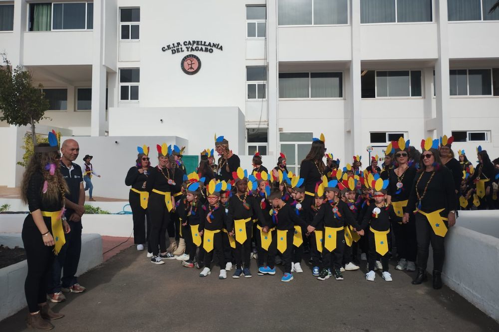 Pasacalle escolar de carnaval