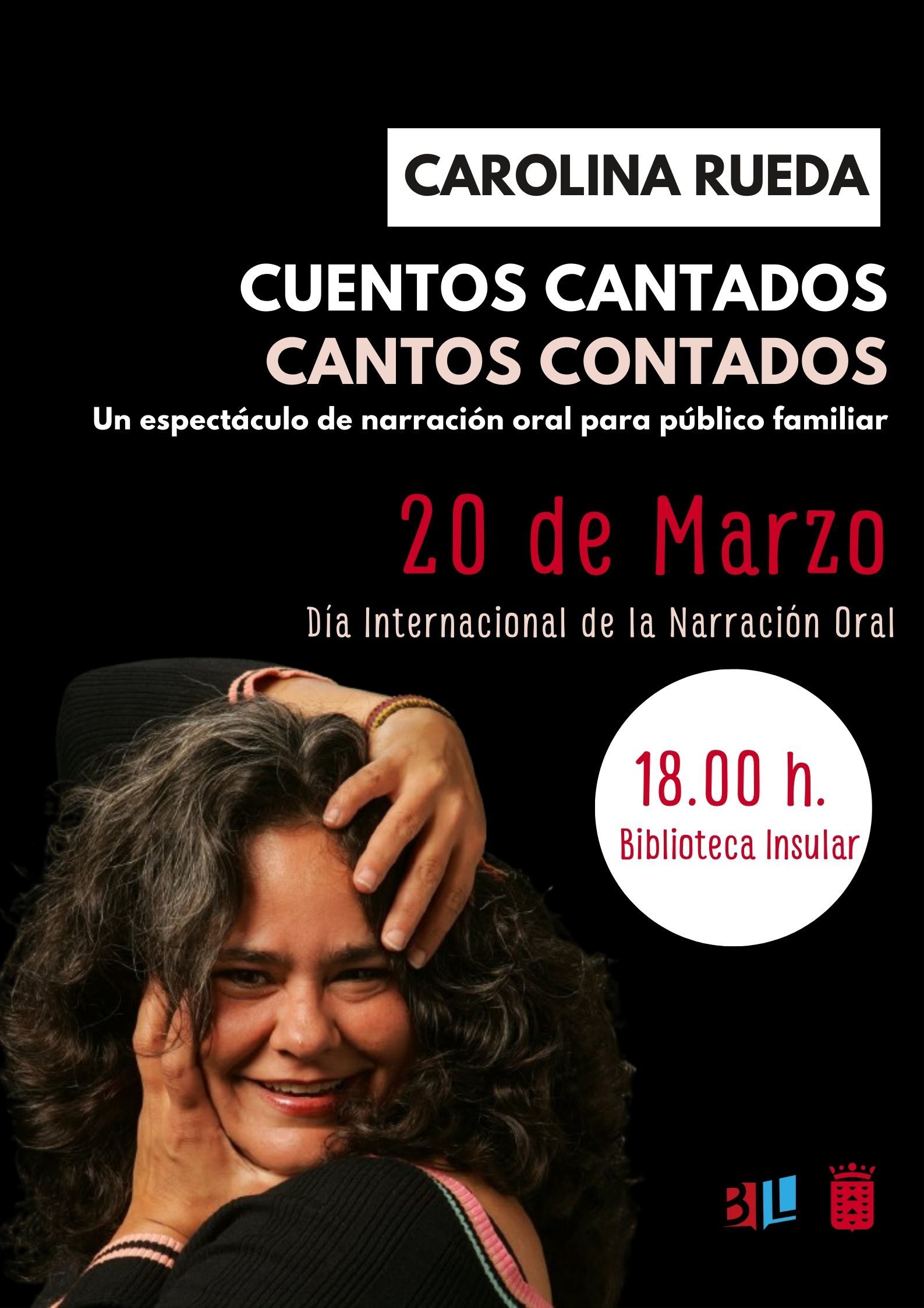 Cartel Carolina Rueda.