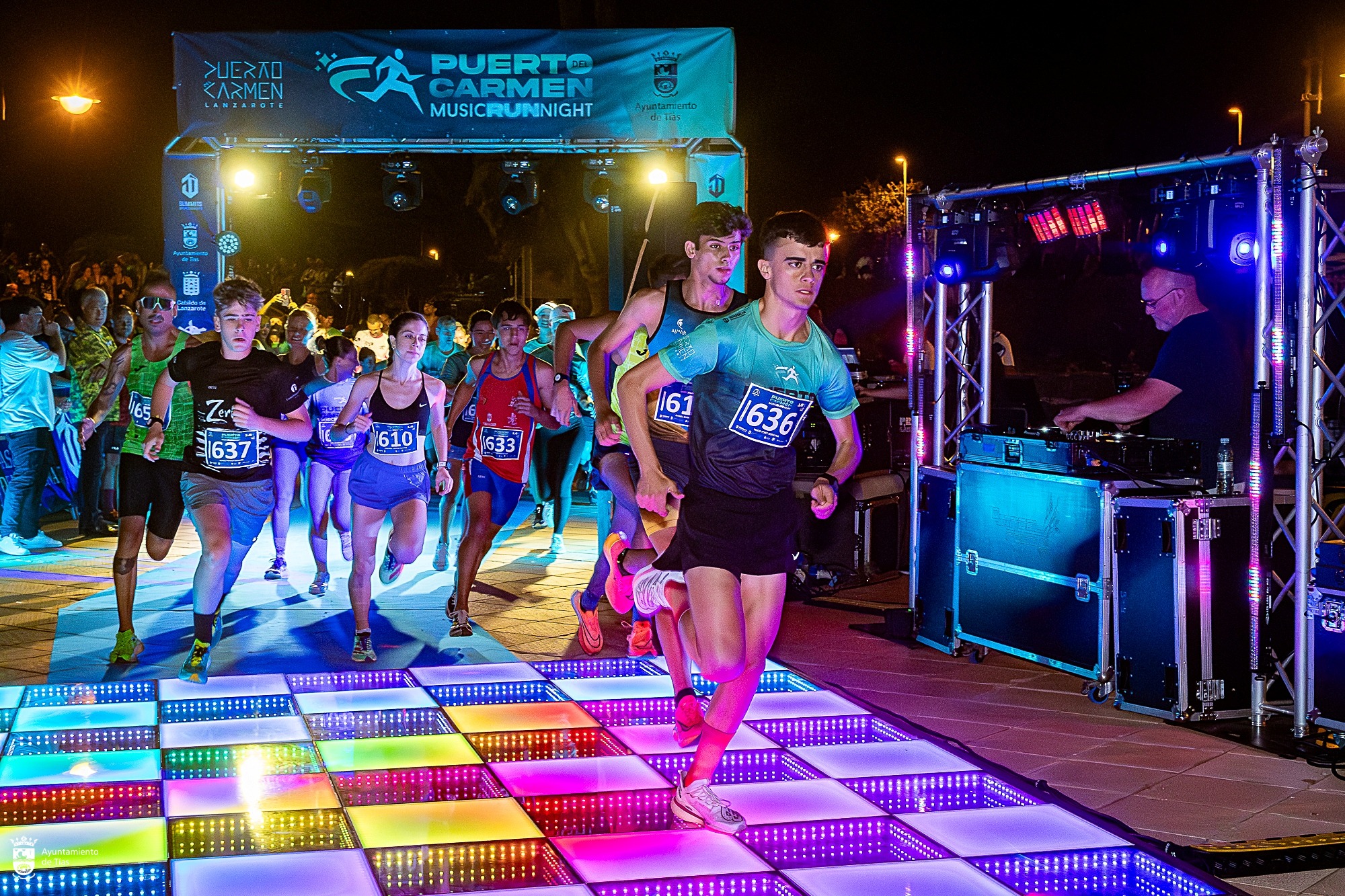 Puerto del Carmen Music Run Night.