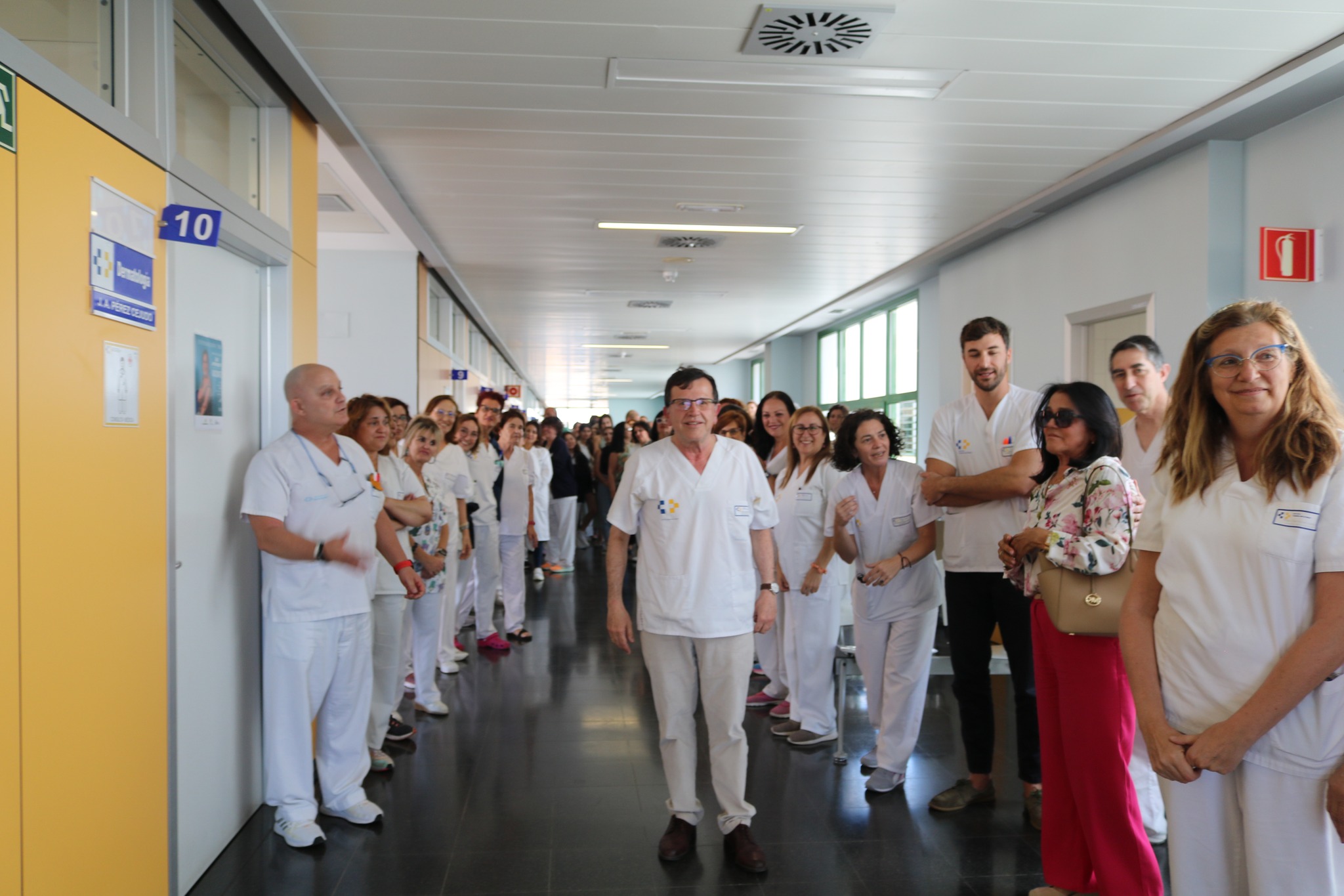 Despedida al Dr. Cejudo.