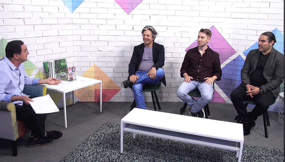 Alejandro Rodríguez, Sebastián Orso y Guillermo Oliveto