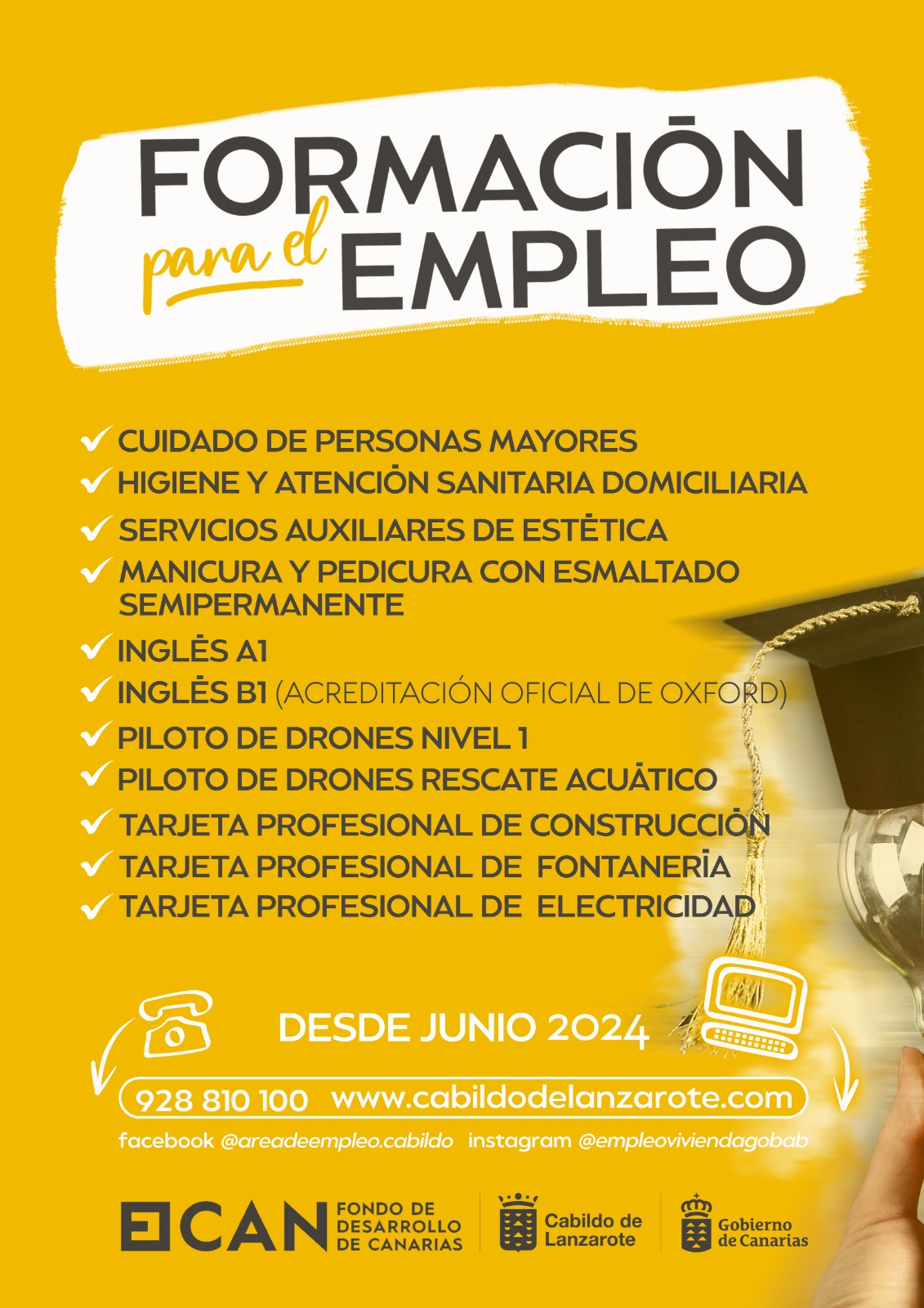 Plan de Formación para Empleo 24.