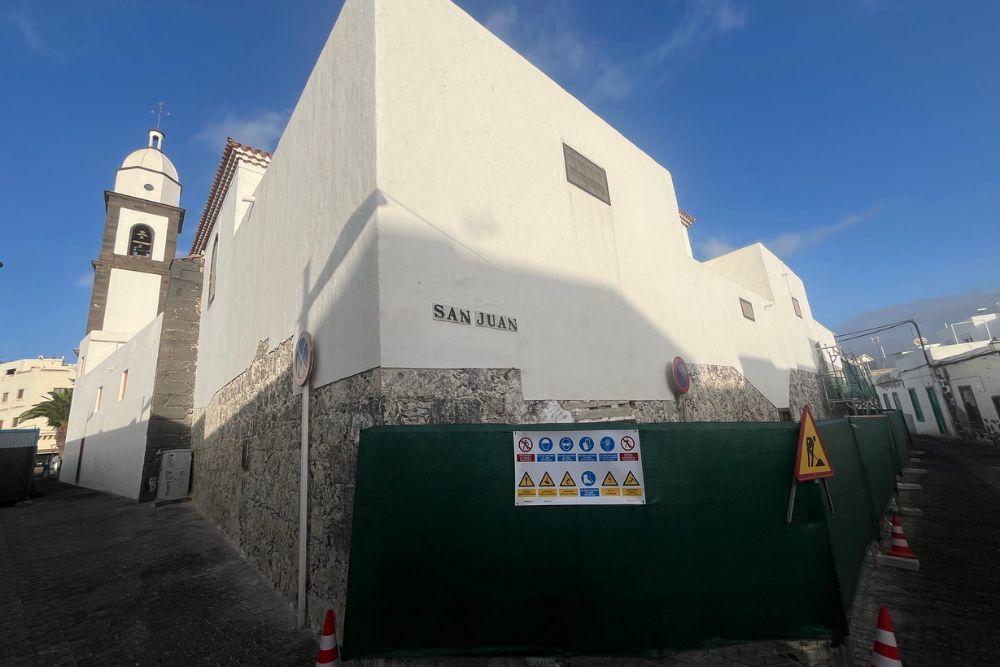 Obras en la iglesia de San Ginés
