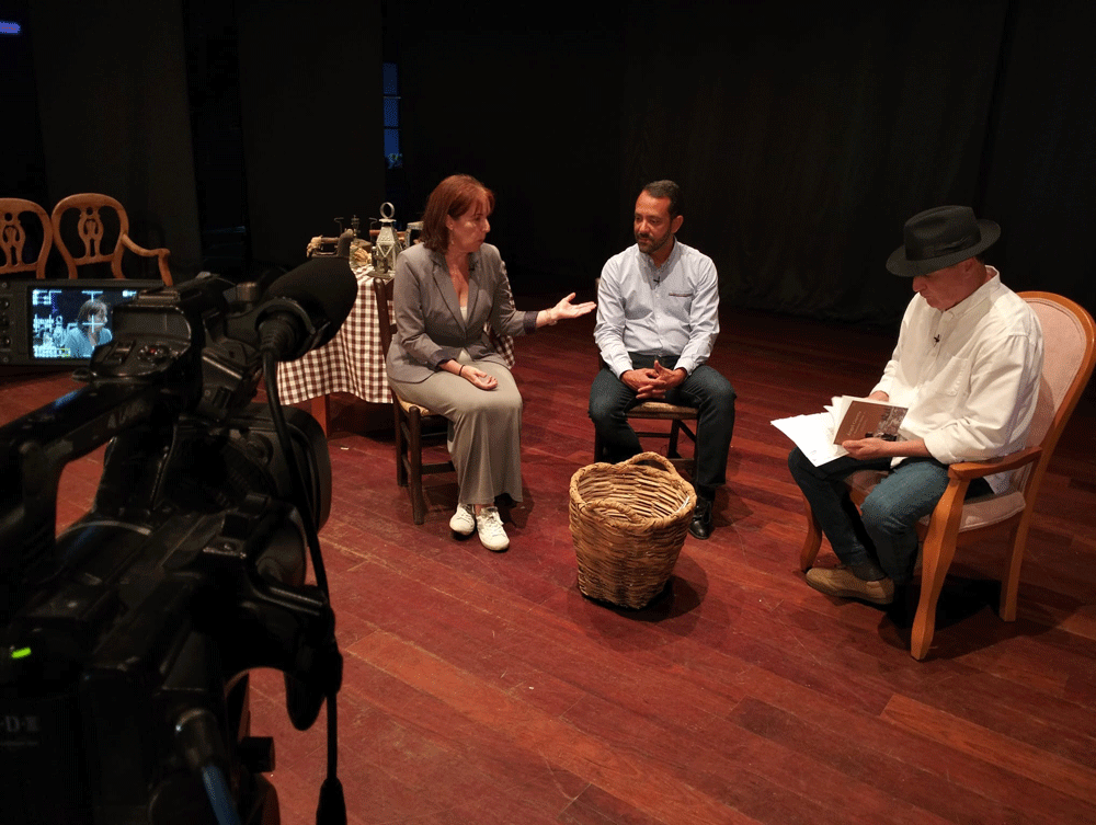 María José Alonso y Zebensuí Rodríguez en el Magazine