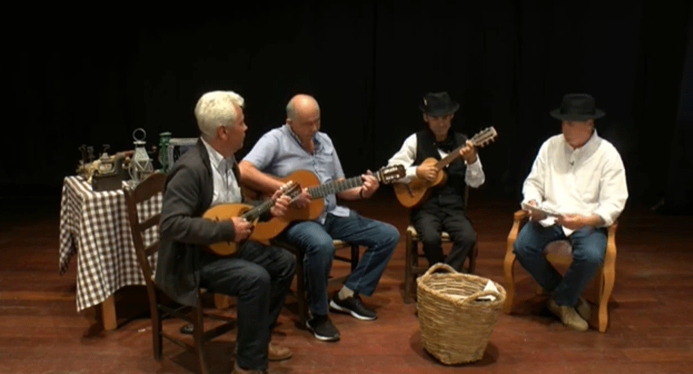 Tito Perera, Enrique Pérez y Sergio Herrera en el Magazine