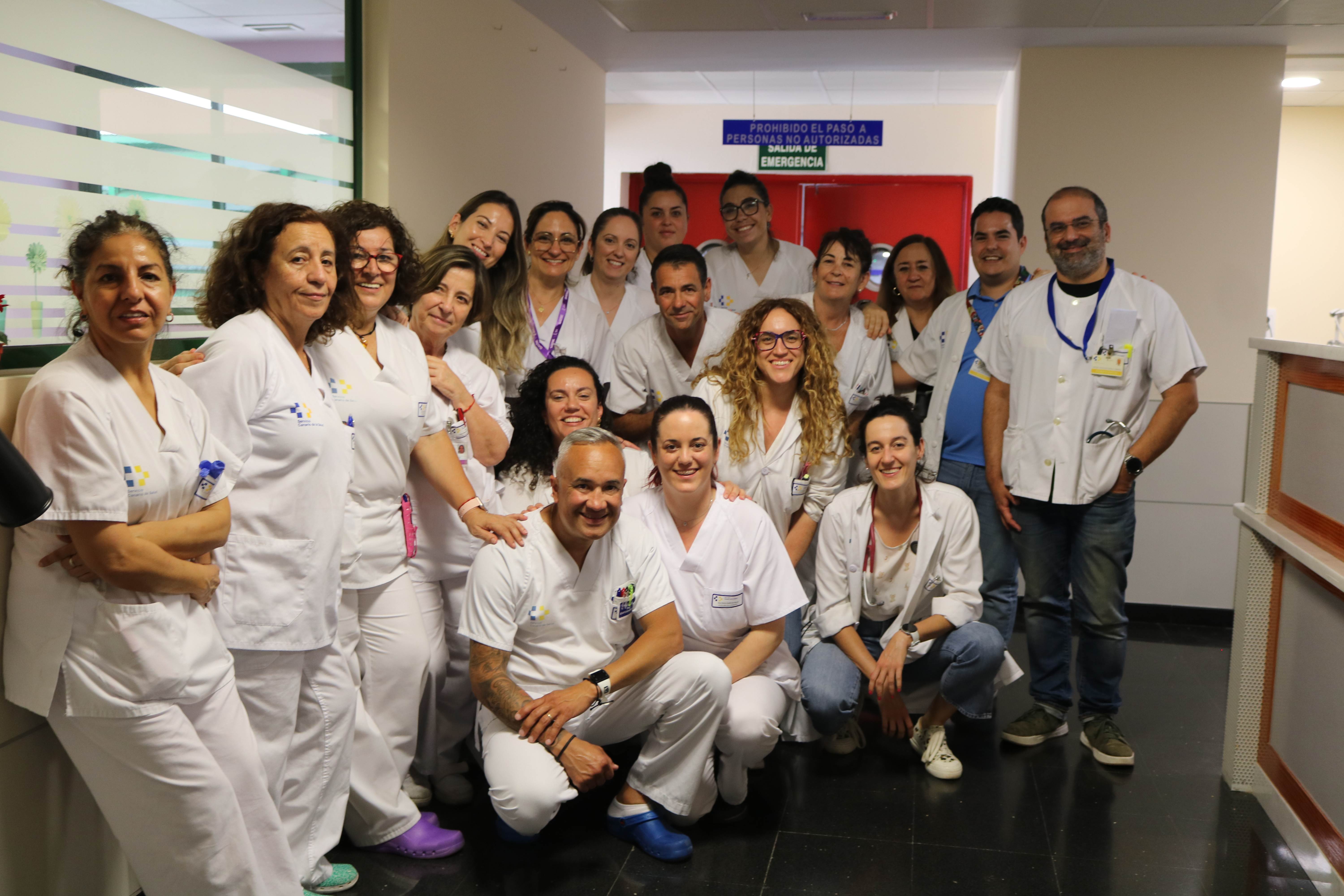Equipo del servicio de Medicina interna Molina Orosa.