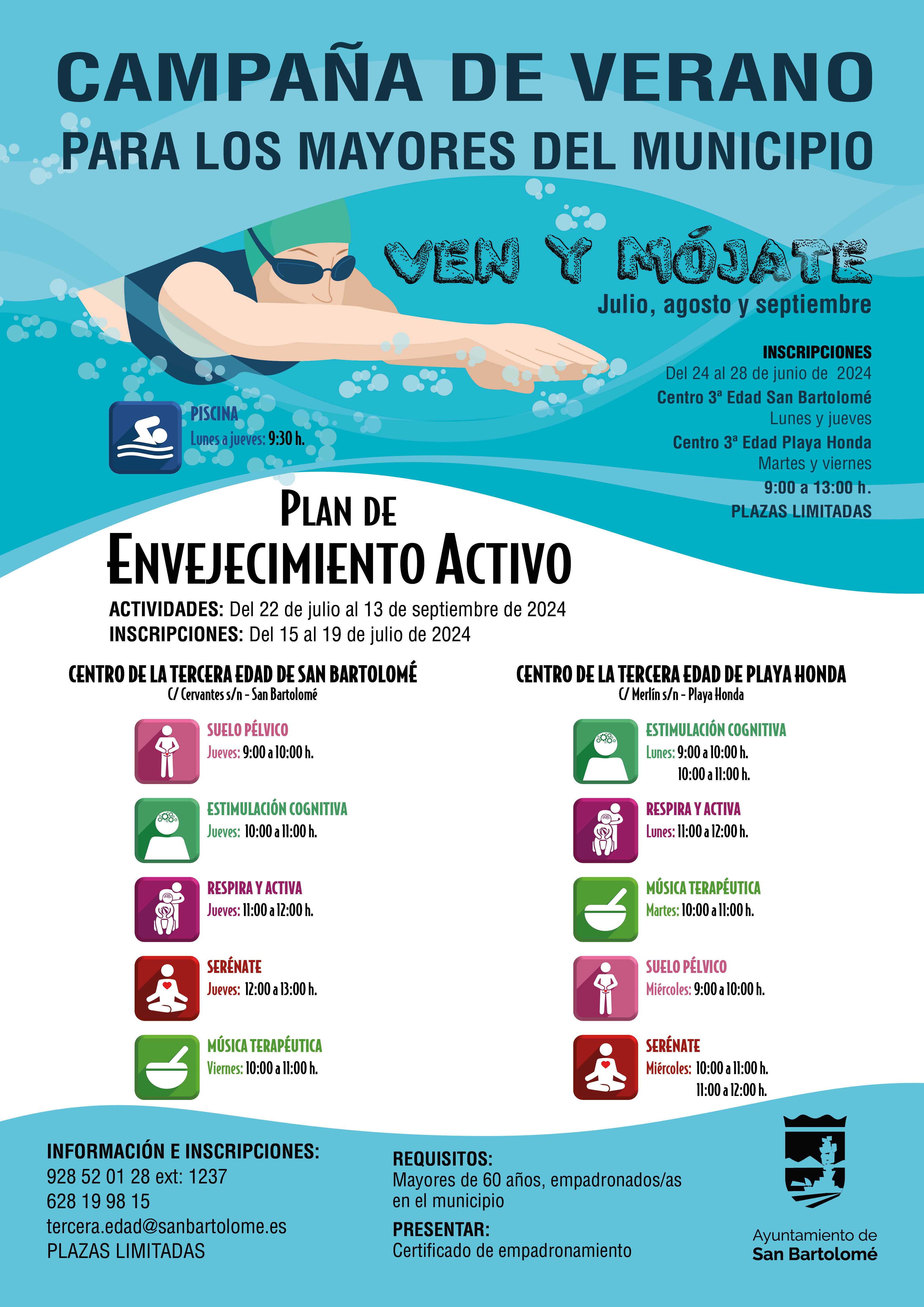 Verano para los mayores.