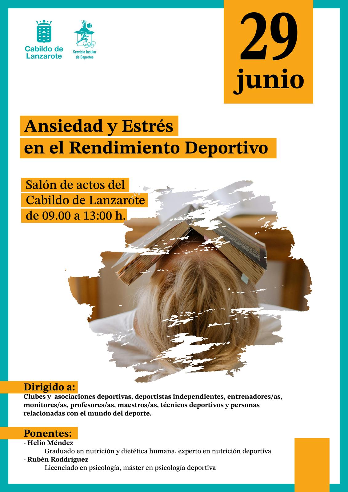 Cartel de las jornadas.