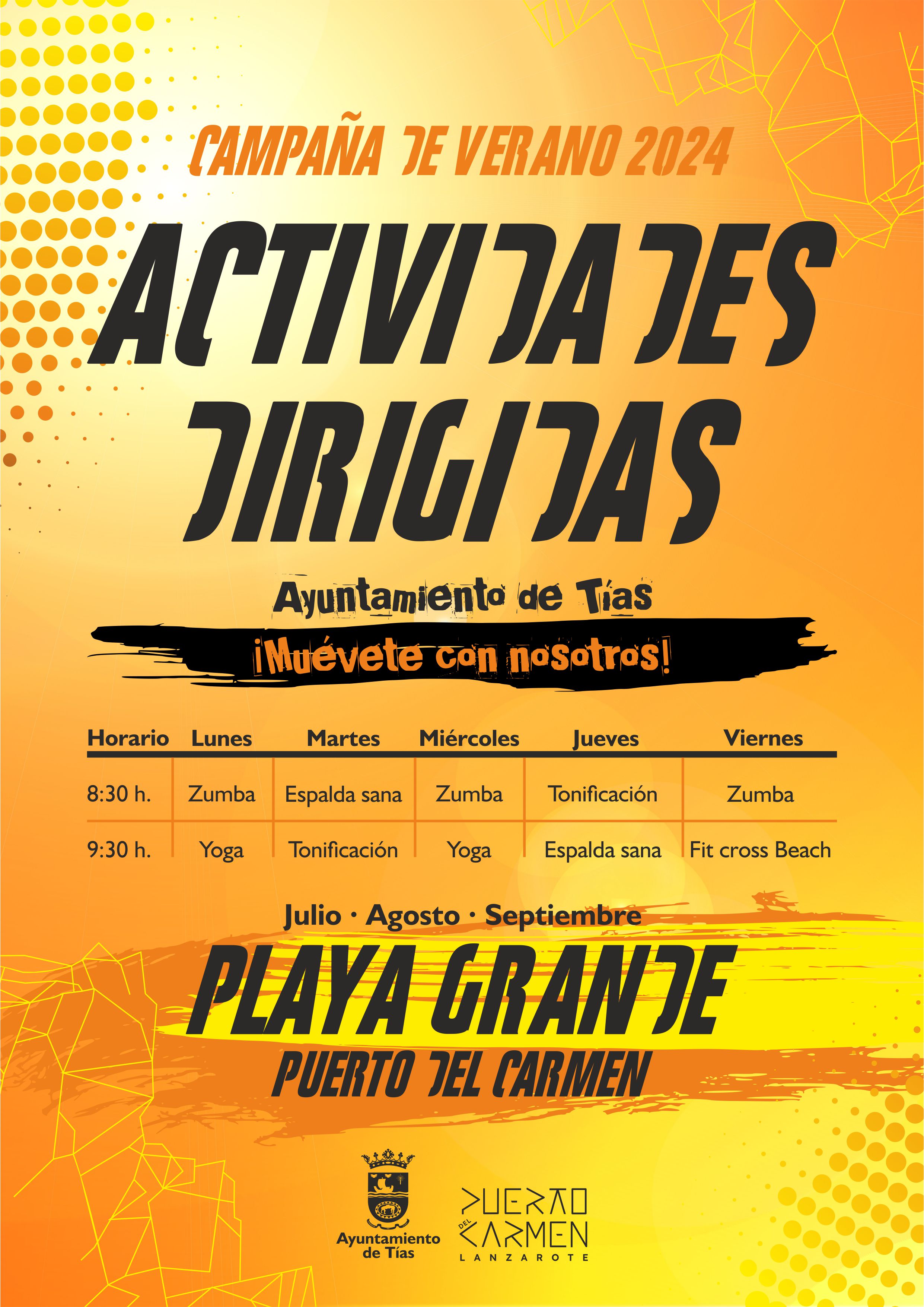 Actividades verano deportes 2024.