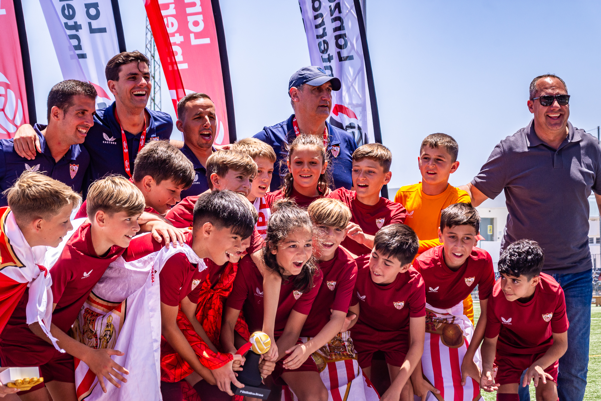 Sevilla FC en la Lanzarote International Cup.