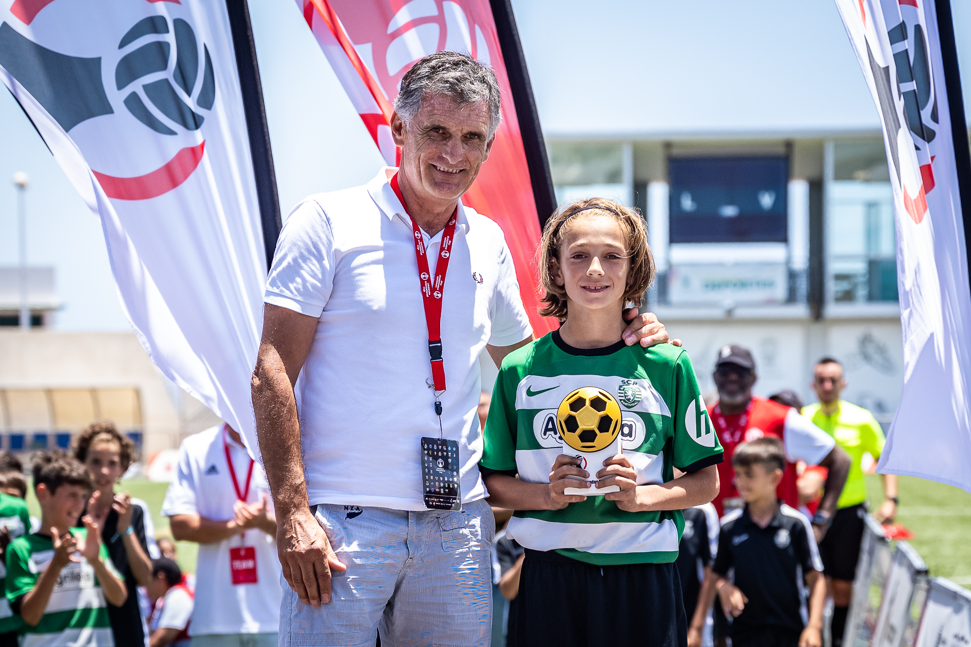 Mejor jugador alevín.