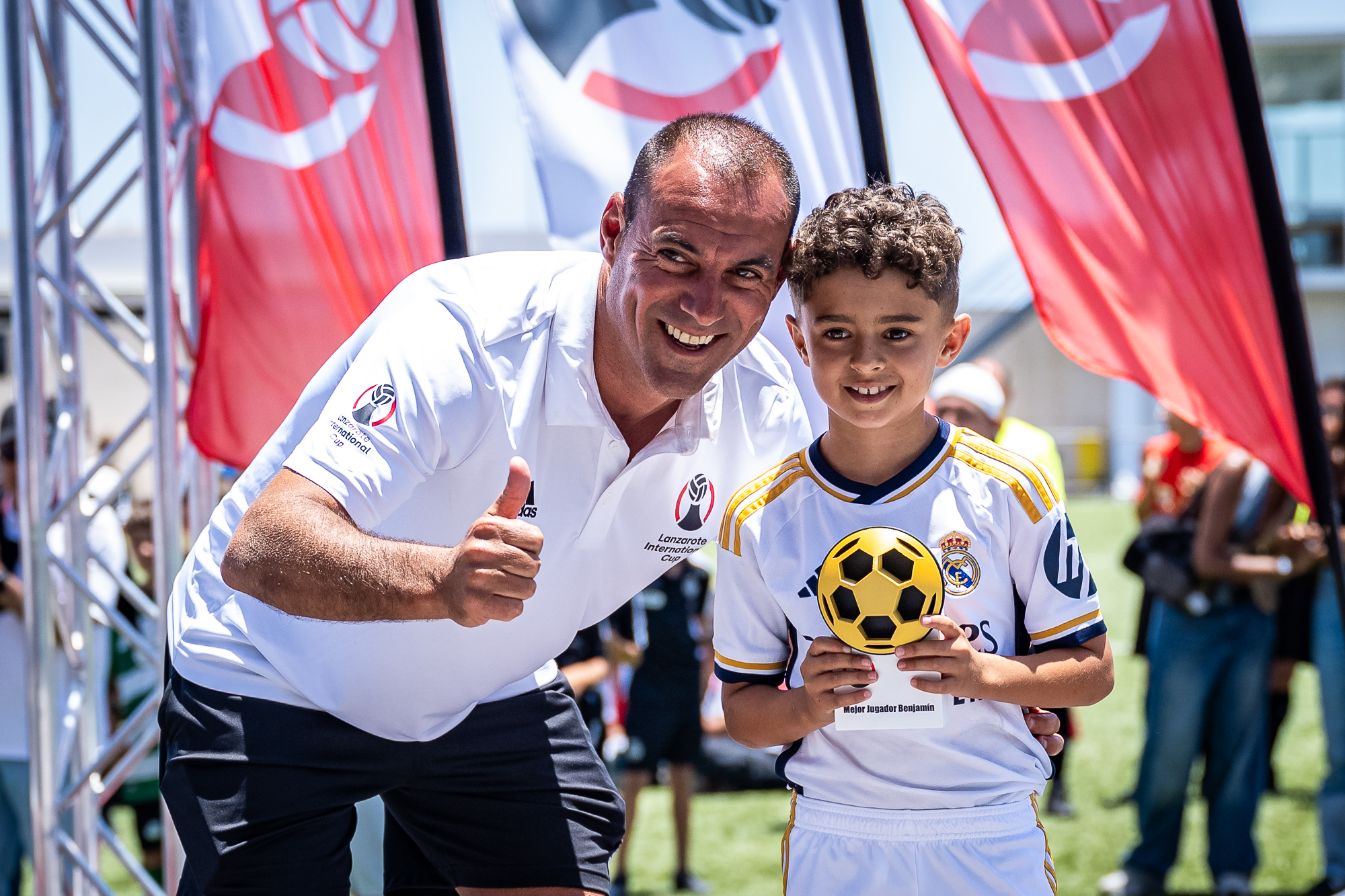 Mejor jugador benjamín.