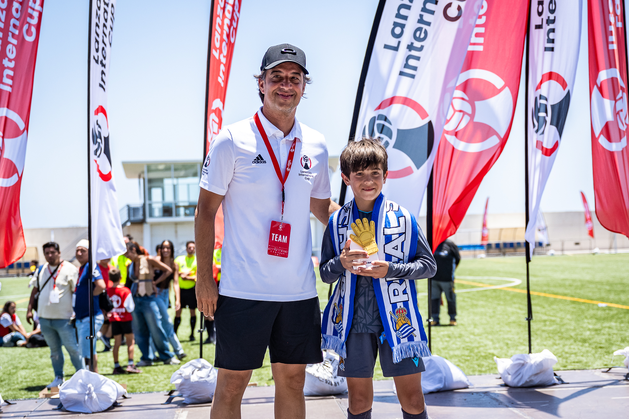Mejor portero benjamín.
