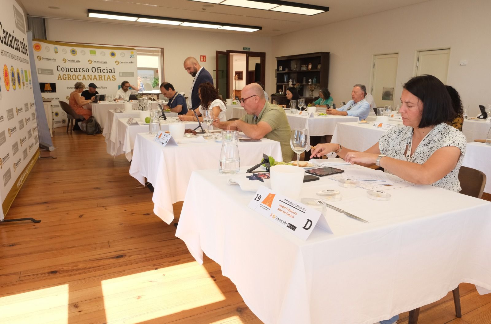 Concurso de quesos AgroCanarias 2024.