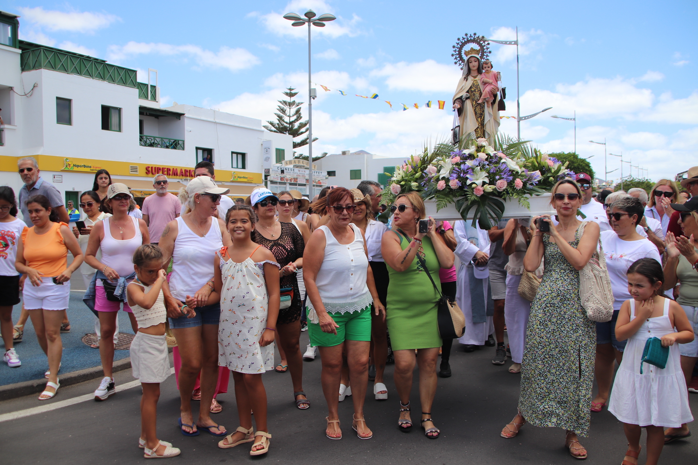 Procesión de la Virgen del Carmen.