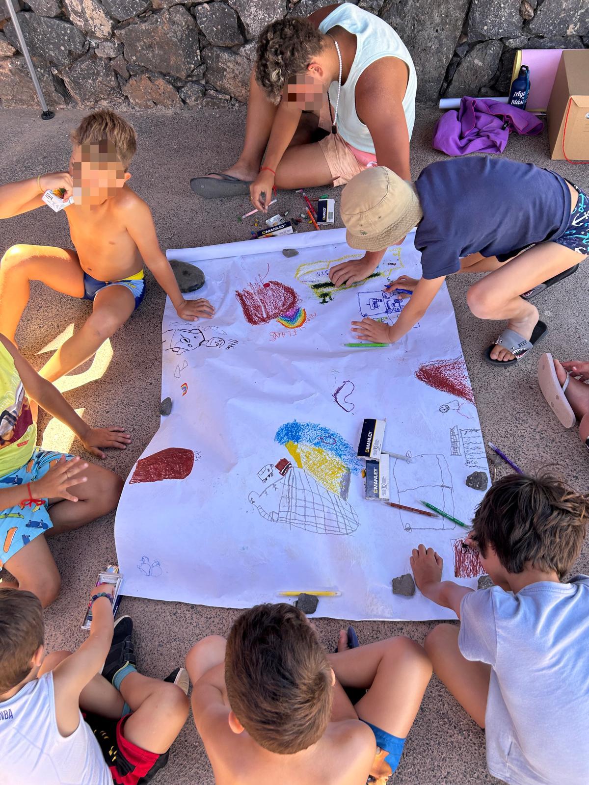 Talleres infantiles 'Cuidamos Papagayo'.