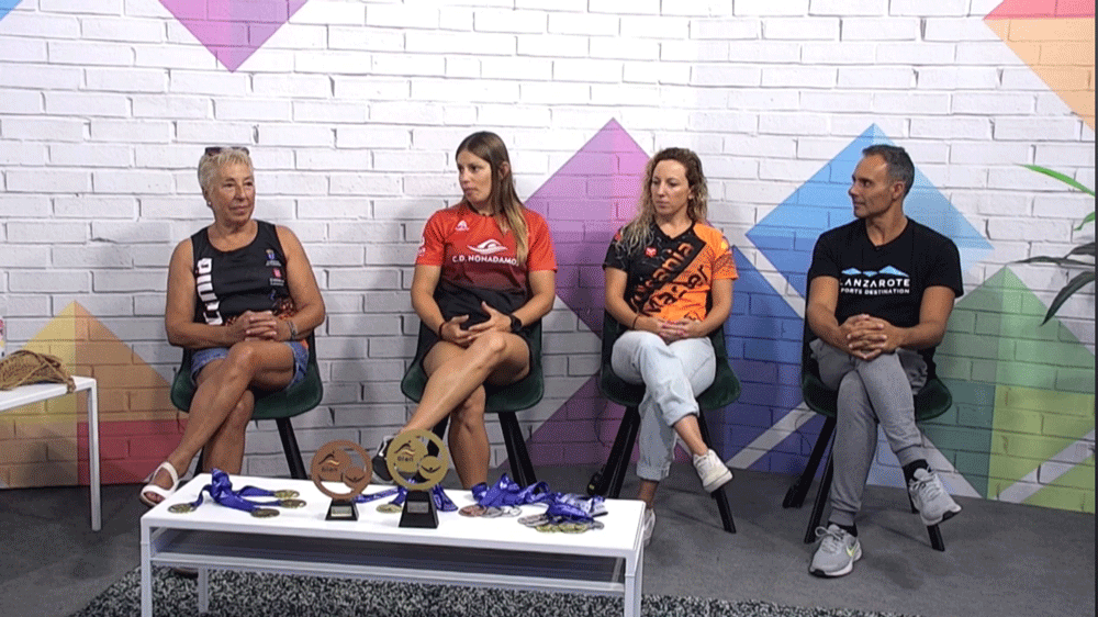 Rosa Segarra, Laura García, Azahar Martínez y José Juan Aranda