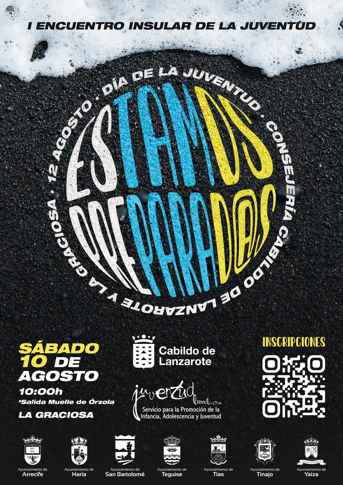 Cartel del I Encuentro Insular de Juventud.