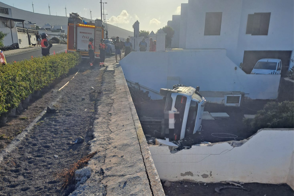 Accidente de tráfico.